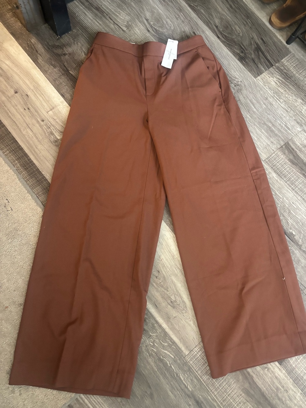 Women’s High Rise Wide Leg Work Pants